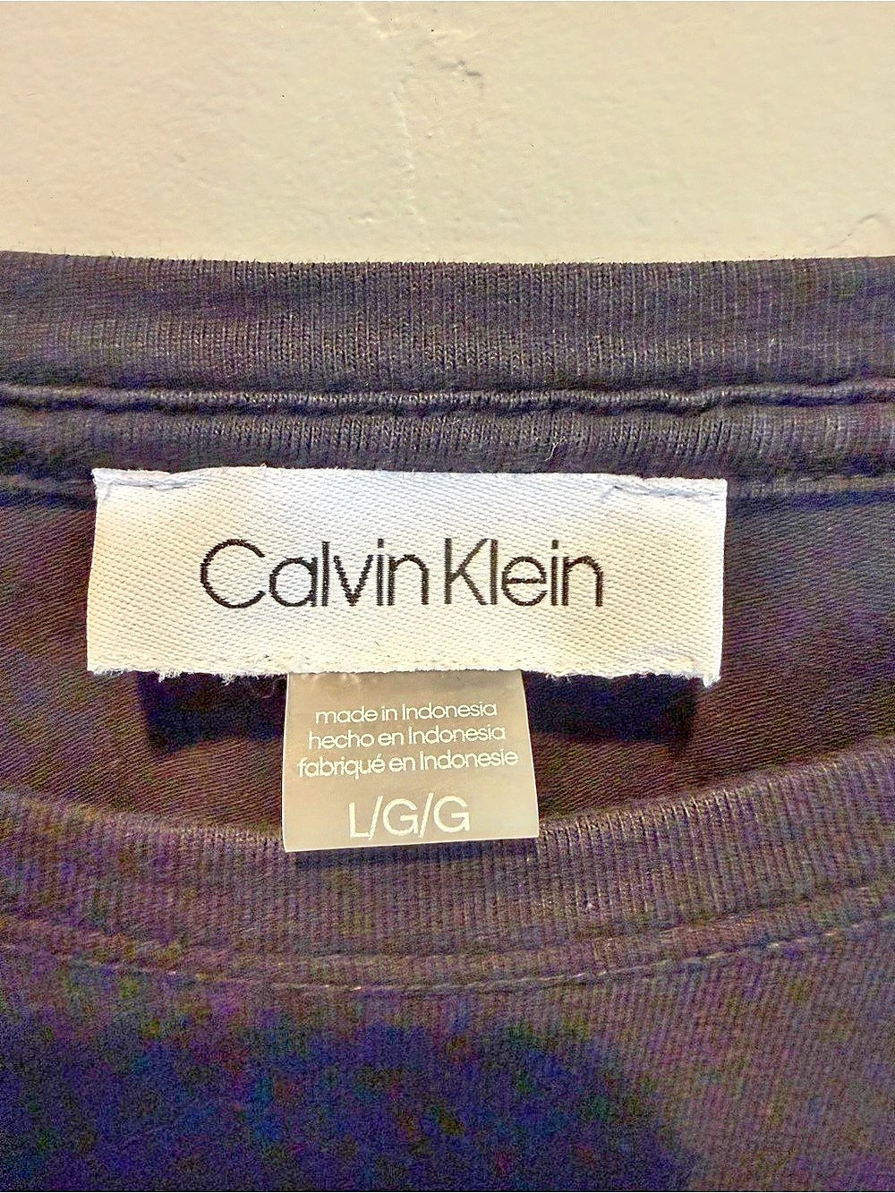 Calvin Klein Black & White Mini Dress Size Large - Picture 3 of 4